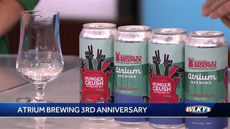 Atrium Brewing Releasing 3rd Anniversary Beer To Benefit Blessings In A