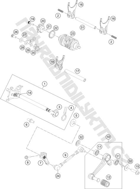 N Hradn D Ly Ktm Sch Ma Shifting Mechanism Pro Model Ktm Naked