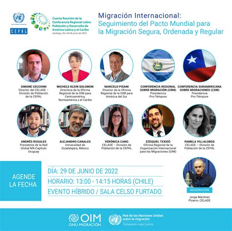 Oim Chile On Twitter Próxima Charla Migración Internacional Seguimiento Del Pacto Mundial