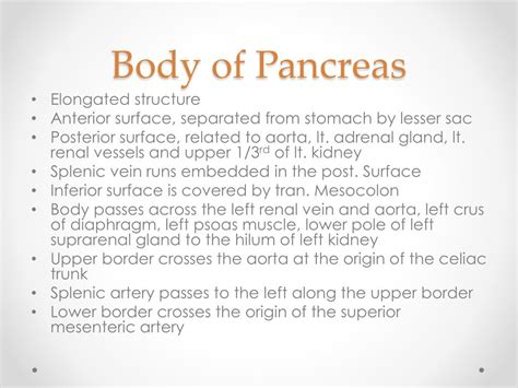 Ppt Pancreas Anatomy And Physiology Powerpoint Presentation Free Download Id6487324