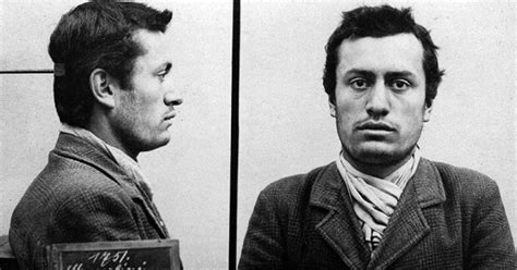 Young Benito Mussolinis Mugshot Arrested By Swiss Police 1903