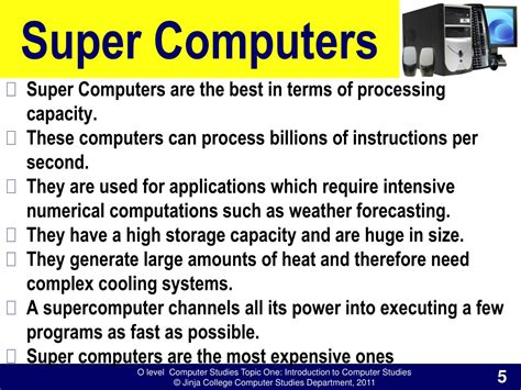 PPT - INTRODUCTION TO COMPUTER STUDIES Unit Six: Classification of ...