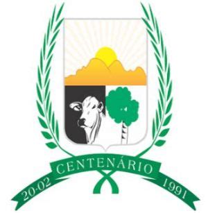 Brasão do Centenário Tocantins Coat of arms crest of Centenário