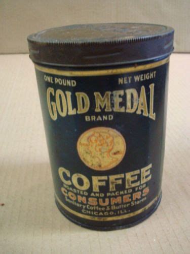 Gold Medal Brand Coffee Antique Coffee Grinder Coffee Tin Coffee