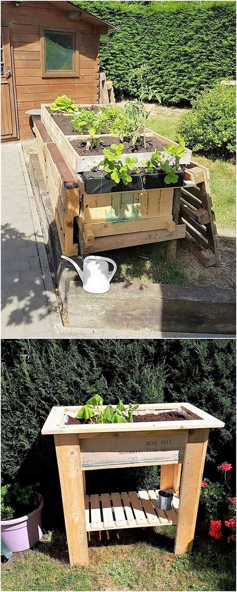 Fantastic Wood Pallet Creations For A Refreshing Spring Wooden Pallet Ideas