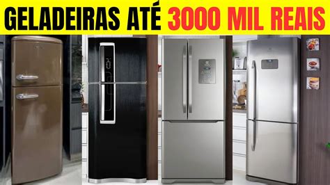 3 Melhores Geladeiras Frost Free até 3 000 Reais YouTube