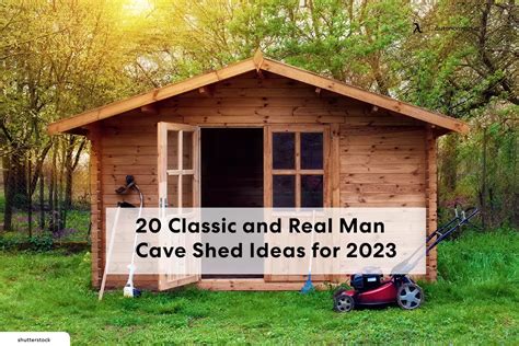 20 Classic And Real Man Cave Shed Ideas For 2023 Artofit