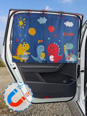 Amazon Diza Car Window Shade For Baby Magnetic Double Layer