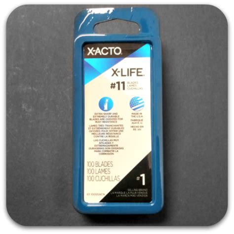 X Acto X611 11 Classic Fine Point Blades 100 Pack