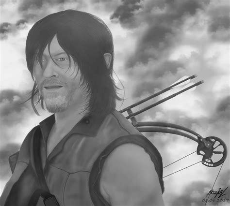 Daryl Dixon By Payzo On Deviantart