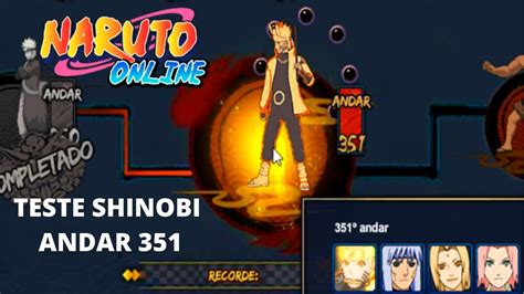 Naruto Online Teste Shinobi Andar Main Punho De Pedra Youtube