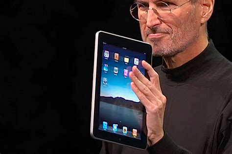 Steve Jobs Unveiled The First Generation IPad 14 Years Ago Here S A