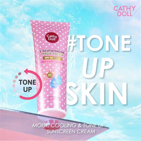 Fill 138ml CATHY DOLL L Glutathione Magic Cream SPF 50 PA