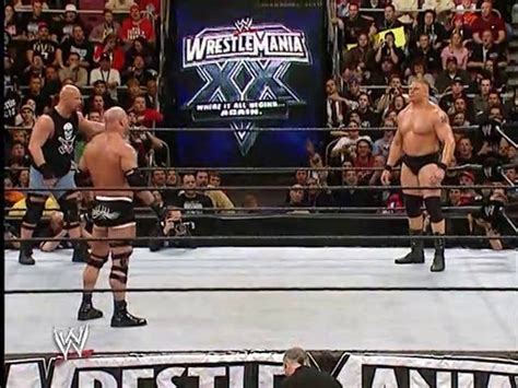 Wwe Wrestlemania 20 Goldberg Vs Brock Lesnar Video Dailymotion