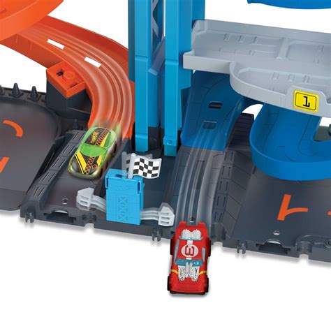 Ripley PISTA HOT WHEELS HKX43 JUGUETE TORRE CARRERAS DOBLE ALTURA