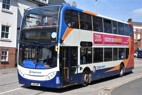 Stagecoach Devon 15605 GX10 HBP Tiverton Scania N230 Flickr