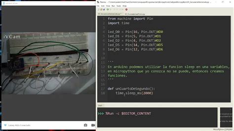 23 Programación Secuencia de Diodos Leds Parte 01 IOT con ESP8266 y