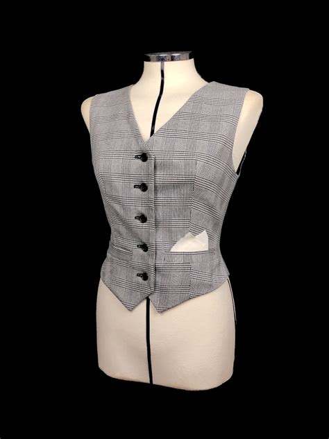 Waistcoat Pattern Women Waistcoat Pattern Tailored Etsy Uk