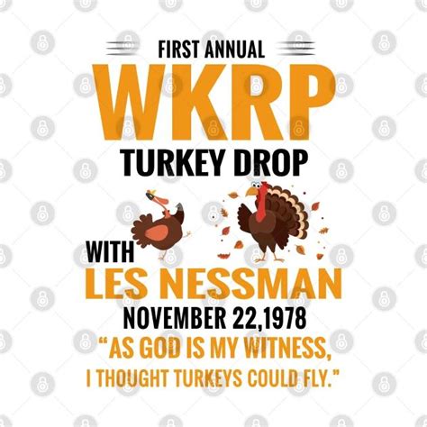 First Annual WKRP Turkey Drop With Les Nessman November 22 1978 By