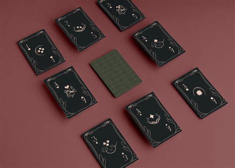 Art Nouveau Playing Cards Behance