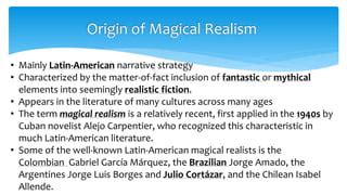 Magical Realism PPT.pptx