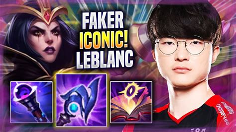 Faker Brings Back His Iconic Leblanc T1 Faker Plays Leblanc Mid Vs