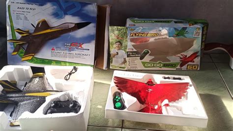 RC Burung Dan Pesawat Terbang Unboxing Tes Terbang Remotecontrol