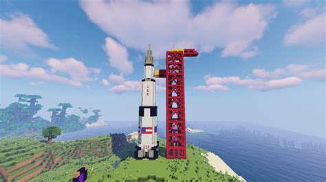 Me And My Friend Built The Saturn V Rocket Took Us A Few Hours In