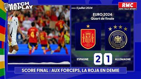 Euro Espagne Allemagne La Roja Brave L Adversit Et Se