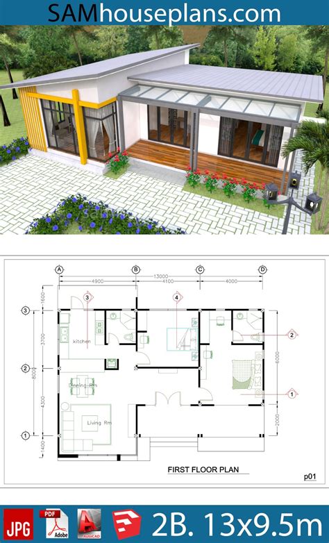 House Design Plans 10x10 With 3 Bedrooms Full Interior House Plans Sam