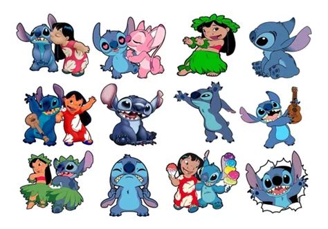 Patch Estampado Lilo Stitch Adesivo Da Disney Termocolante