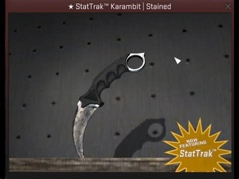 CS GO My New StatTrak Karambit Stained 1080HD Showcase YouTube