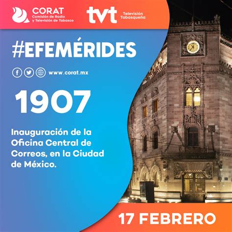 Correos de México on Twitter RT TVTenlinea EfeméridesTVT