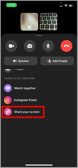 How To Share Screen On Facebook Messenger On Mobile And Desktop Techwiser