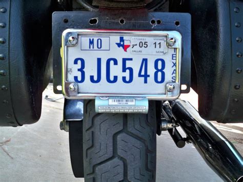 Question for Texas Riders/Rear mounted inspection stickers - Page 2 ...