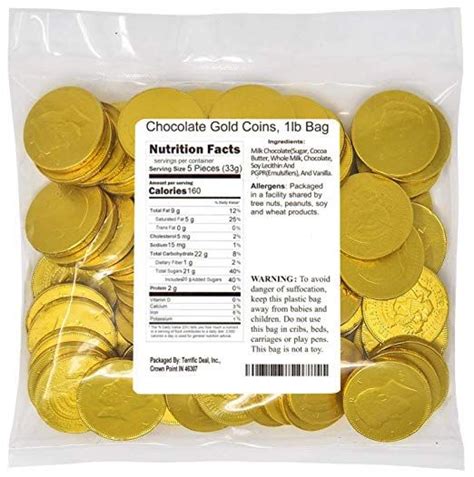 Chocolate Gold Coins, 1lb Bag | Chocolate gold coins, Chocolate gold, Chocolate coins