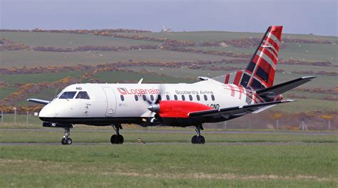 Loganair Saab B G Lgnd Ronaldsway Isle Of Man Iom Flickr