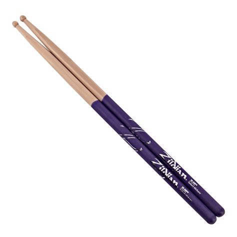 Zildjian A Wood Tip Purple Dip Drumsticks Gear Music