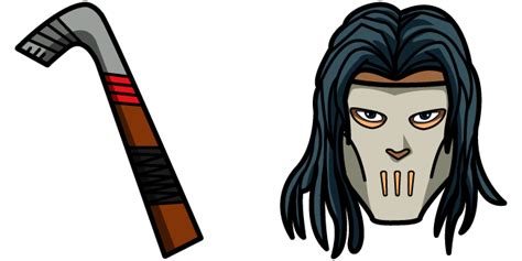 TMNT Casey Jones & Hockey Stick Cursor - Sweezy Custom Cursors