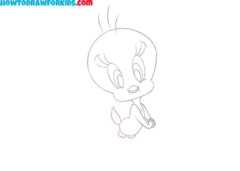 How To Draw Tweety Bird Easy Drawing Tutorial For Kids