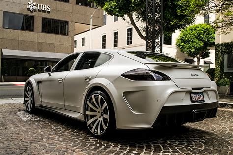 Adv Wheels Gallery Porsche Panamera Bodykit White Cars Tuning