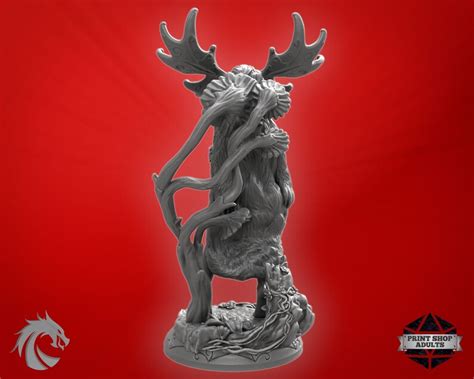 Naked Shaman Miniature Nude Druid Miniature NSFW Figure Mm Etsy