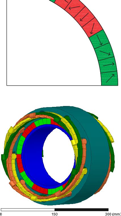 Figure 4 from Design of a rotor with a starter-generator integrated ...