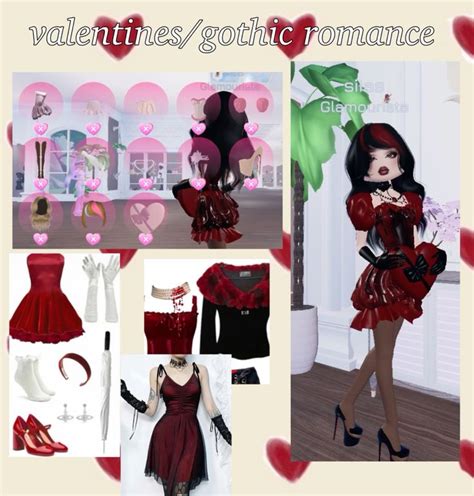 Dress To Impress Gothic Romance Or Valentines Inspo In Dress To