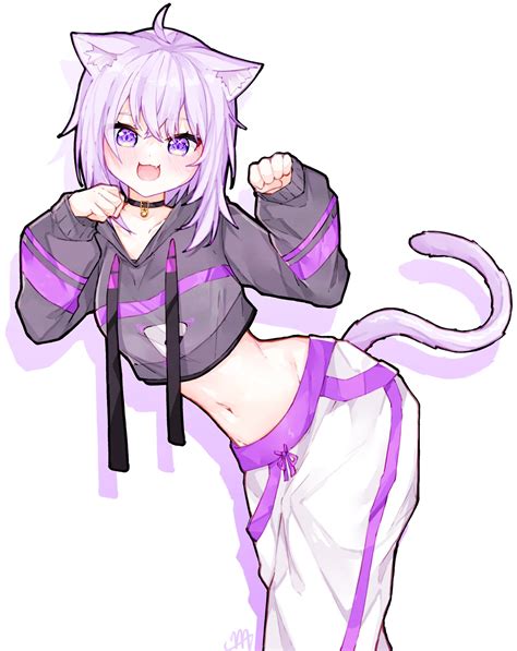 Nekomata Okayu Okayu Ch Image By Ma Draws 4211436 Zerochan