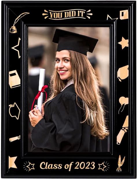 Waahome You Did It Class Of 2023 Graduation Picture Frame