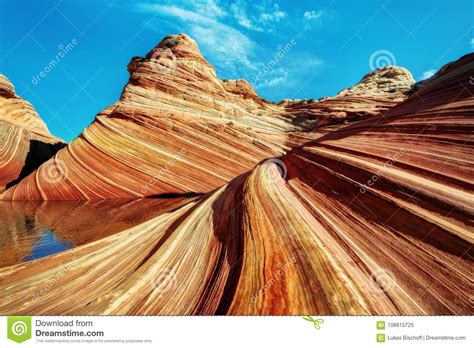 The Wave Utah stock image. Image of nature, orange, national - 108815725