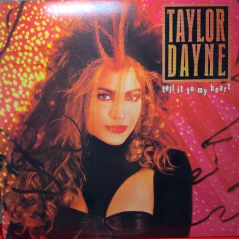 Taylor Dayne Tell It To My Heart 1987 Arista Records Vinyl Promo Copy