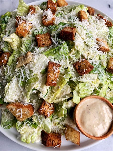 The Best Healthy Classic Caesar Salad Rachlmansfield