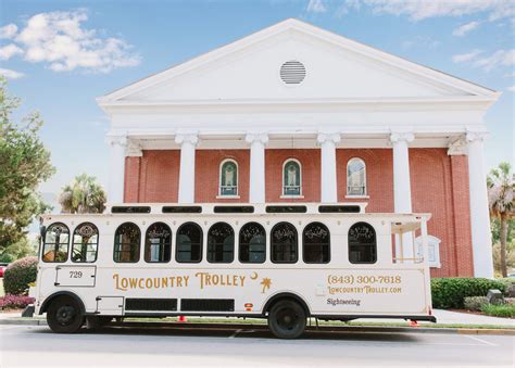 Lowcountry Trolley Timeless Transportation In Charleston Sc